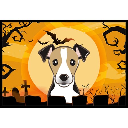 Carolines Treasures Halloween Jack Russell Terrier Indoor and Outdoor Mat- 24 x 36 in. BB1819JMAT